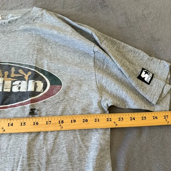 Vintage Single Stage 1996 STARTER t shirt Football Radically Canadian CFL Large - Picture 7 of 10